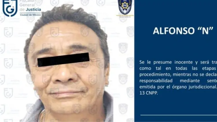 Alfonso Obregón, actor de doblaje, es imputado por el delito abuso sexual. (Foto: @FiscaliaCDMX)