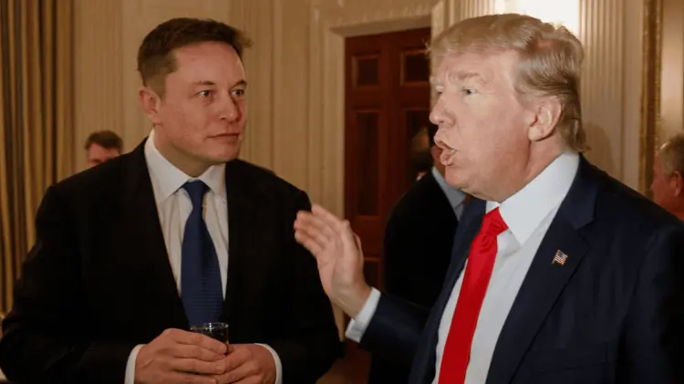 Elon Musk y Donald Trump tuvieron el Space más escuchado hasta la fecha. (Foto: Archivo)