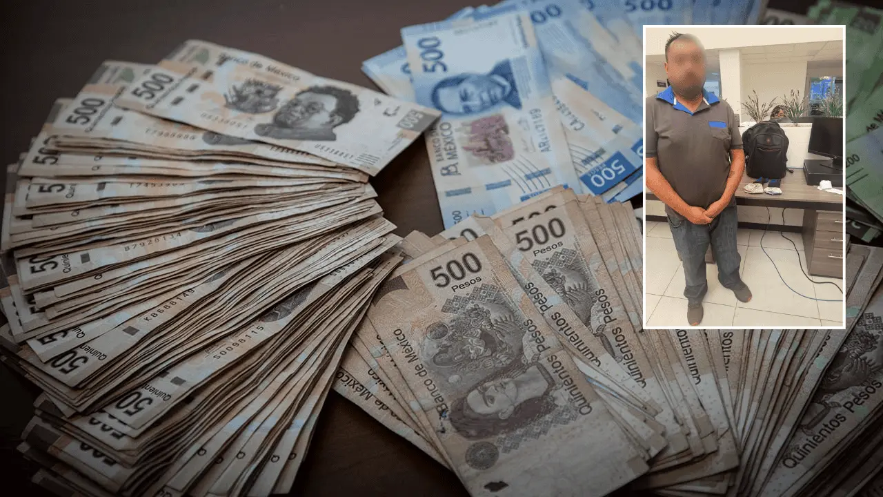 Taxista devuelve 100 mil pesos en efectivo olvidados por pasajero