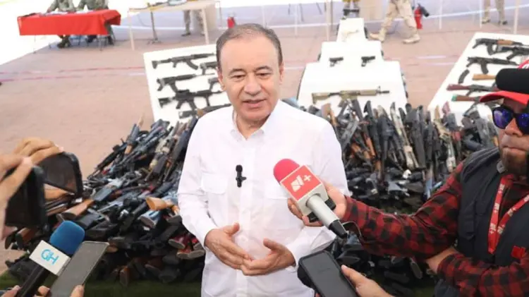 Alfonso Durazo, gobernador de Sonora. (Foto: Jesús Ballesteros / EXPRESO)