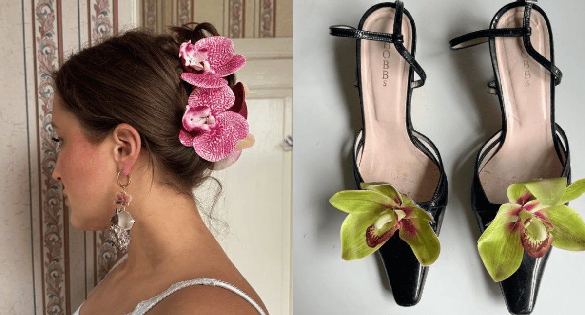 Peinados de verano: La belleza de las flores en el cabello