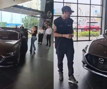 ¡Cumplieron la promesa! Marco Verde recibe auto por parte de Mazda