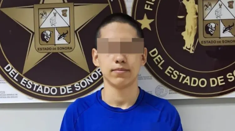 Abel N de 20 años. (Foto: FGJE Sonora)
