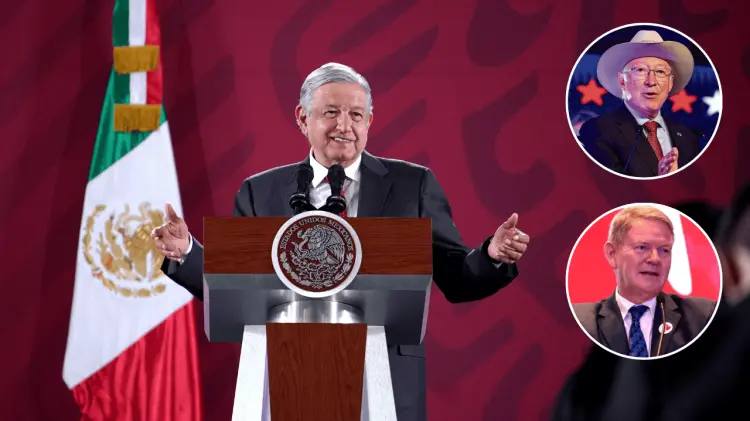 El presidente cuestionó a Salazar y Clark. (Especial / EXPRESO)