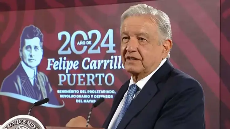Andrés Manuel López Obrador, presidente de México.