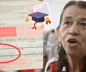 Nunca es tarde: Doña Mary terminó la prepa 50 años después de su ingreso