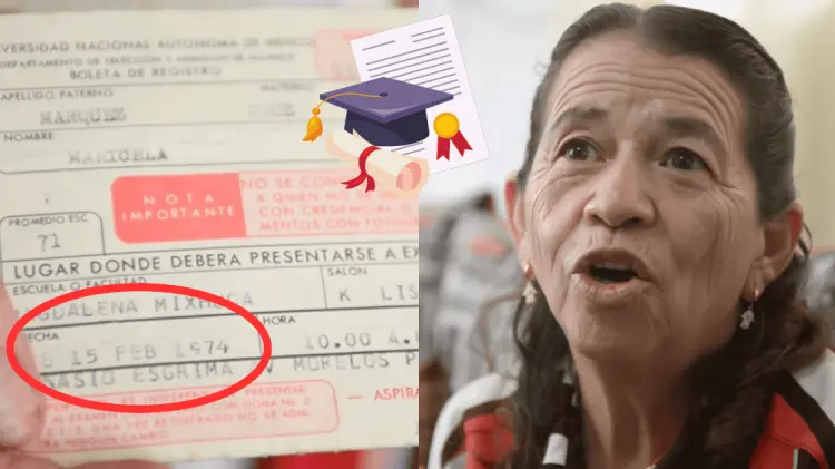 Marisela Márquez contó cómo en 2020 decidió terminar lo que inició en 1974. (Foto: Especial)