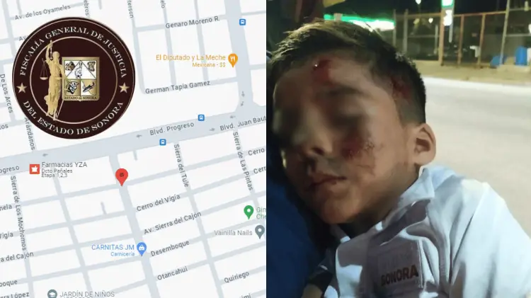 Said recibió atención médica, informó la Fiscalía de Sonora. (Foto: Especial)