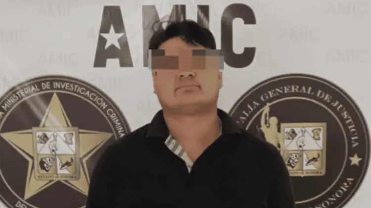 El presunto violador fue ingresado al Cereso. (Foto: FGJE de Sonora)