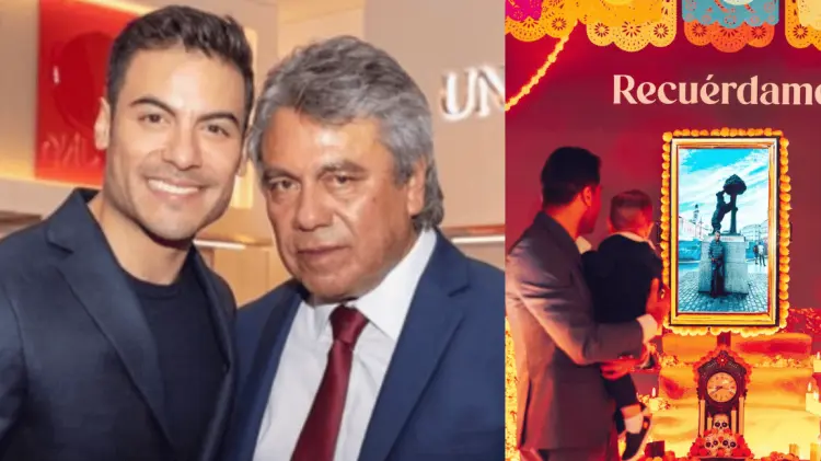El oriundo de Tlaxcala recordó a su padre a dos años de su partido. (Fotos: Especial/EXPRESO)