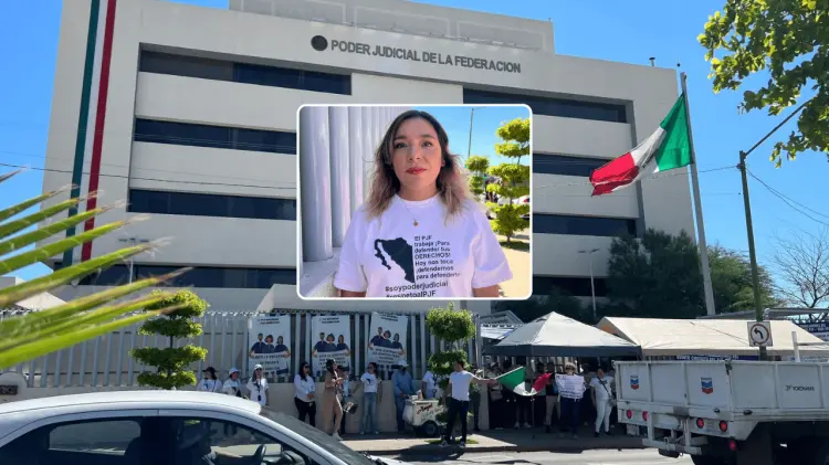 La magistrada Galaviz destacó la importancia de la justicia independiente. (Foto: Sofía Calvillo)