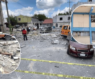 Explosión aledaña a una secundaria de Reynosa deja dos personas sin vida