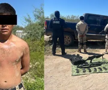 Detienen a un hombre, aseguran vehículo y armas en operativo en Santa Ana