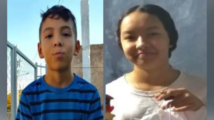 Jason Alexis Sánchez Zazueta y Kianna Isabel Sánchez Zazueta. (Foto: FGJE Sonora)