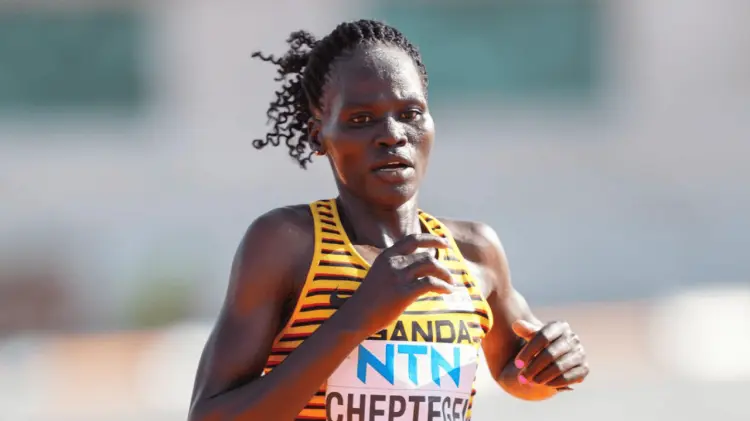 Rebecca Cheptegei participó en París 2024. (Especial / EXPRESO)