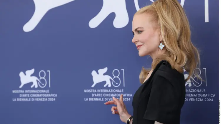 Nicole Kidman se entera de la muerte de su madre al llegar a Venecia
