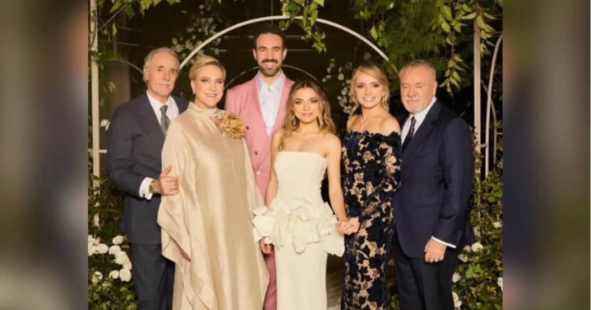 Sofía Castro se casa con Pablo Bernot; Angélica Rivera sube fotos de la boda
