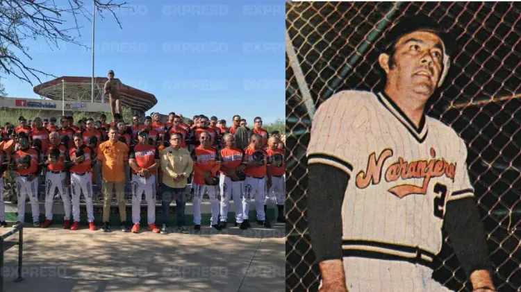 El homenaje se llevó a cabo a las afueras del estadio Fernando Valenzuela. (Foto: Jorge Flores)