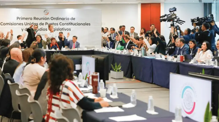La Reforma Judicial se discutirá en el Pleno del Senado este miércoles. (Foto: Cortesía)