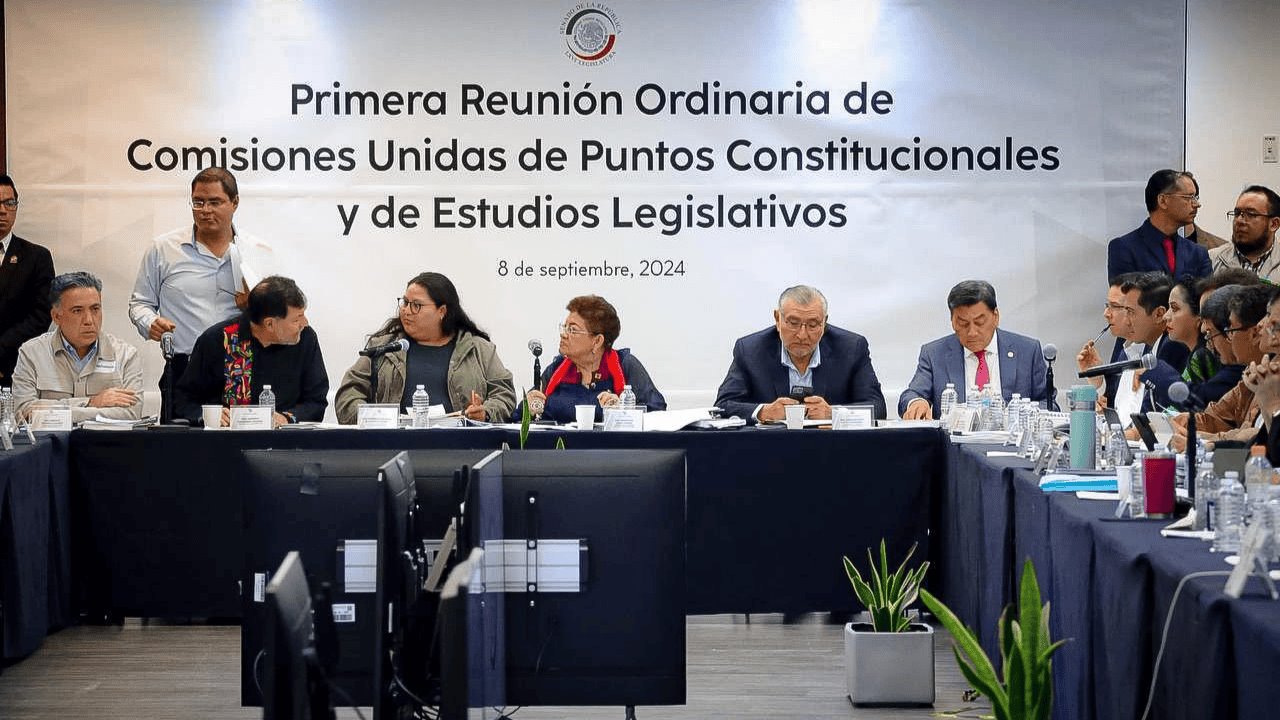 Aprueban en lo general reforma judicial en comisiones del Senado