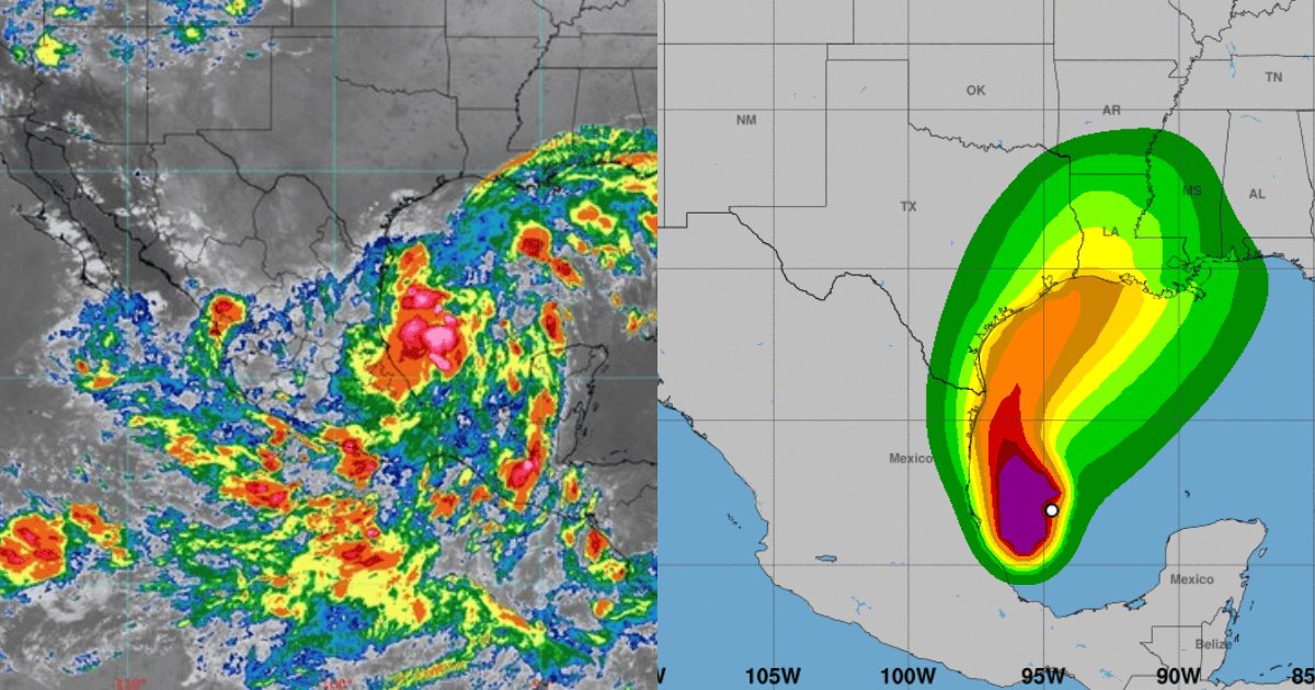 Alertan por tormenta tropical Francine; impactará México y Estados Unidos