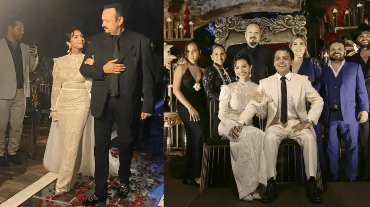 A pesar de sus reservas, Pepe no dudó en llevar a su hija al altar. (Especial / EXPRESO)