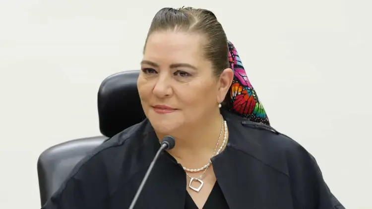 Guadalupe Taddei, presidente del INE.