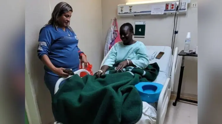 La mujer fue identificada como Yevelle de 26 años de edad. (Foto: Cortesía)