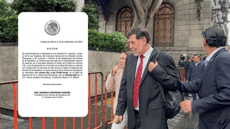 Fernández Noroña convocó a sesión en la Vieja Casona de Xicoténcatl. (Foto: Agencia Reforma)