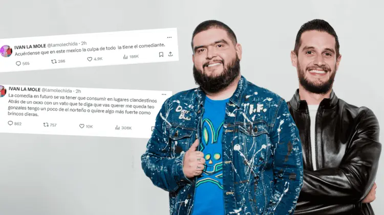 El comediante despotricó contra la libertad de expresión en la comedia. (Fotos: Especial)