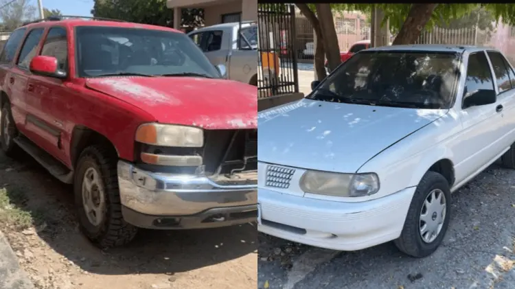 Los vehículos fueron asegurados y puestos a disposición de las autoridades. (Fotos: Cortesía)