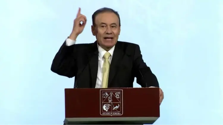 Alfonso Durazo, gobernador de Sonora. (Foto: Gobierno de Sonora)