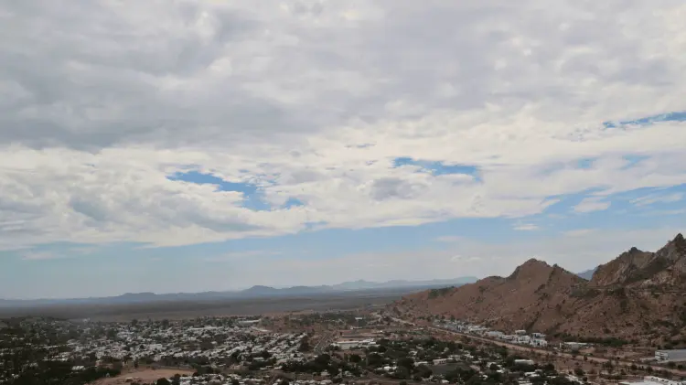 Las probabilidades de lluvia para Hermosillo aumentan. (Foto: Jesús Ballesteros/EXPRESO)