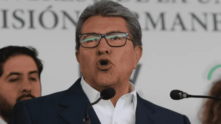 Ricardo Monreal, coordinador de Morena en la Cámara de Diputados. (Foto: Agencia Reforma)