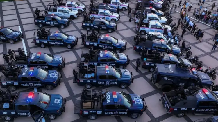 El operativo contará con 125 vehículos entre camionetas y motocicletas. (Foto: @rochamoya_)