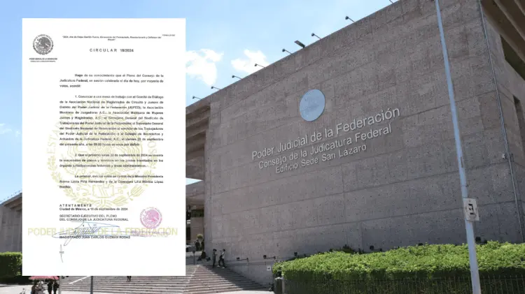 El CJF ha votado por reanudar sus labores este 23 de septiembre. (Foto: Agencia Reforma)