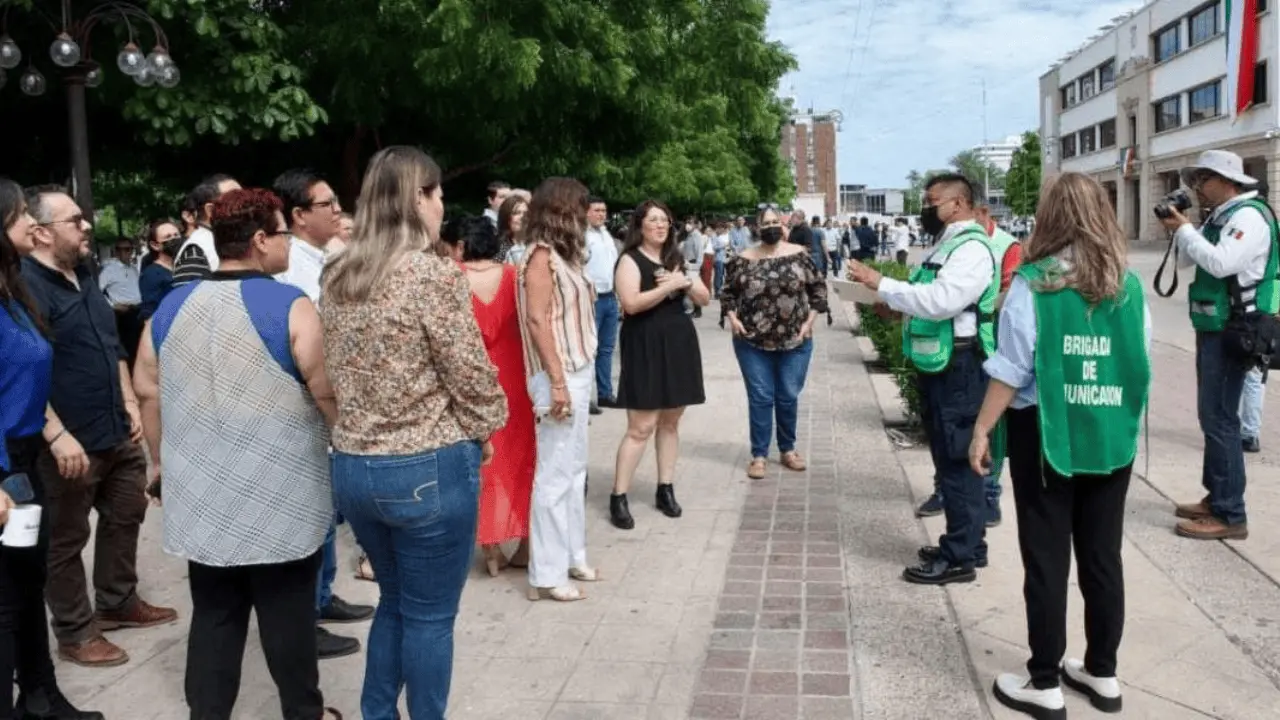Sonora presente en el Simulacro Nacional 2024