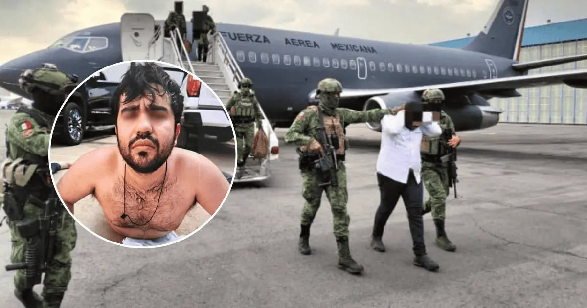 El Piyi llega a la Ciudad de México tras ser detenido en Sinaloa