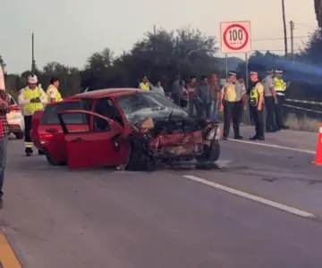 Accidente deja cinco heridos y un fallecido en el tramo Ímuris-Nogales