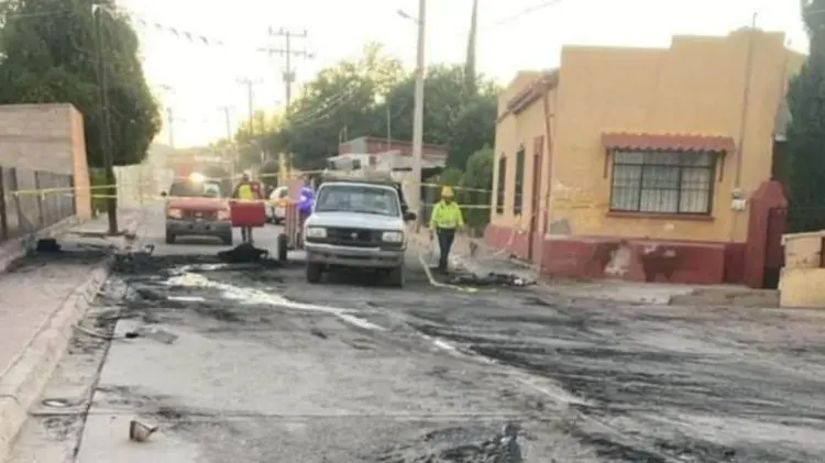 El joven se estrelló contra un domicilio ubicado en la colonia Centro. (Foto: Redes)