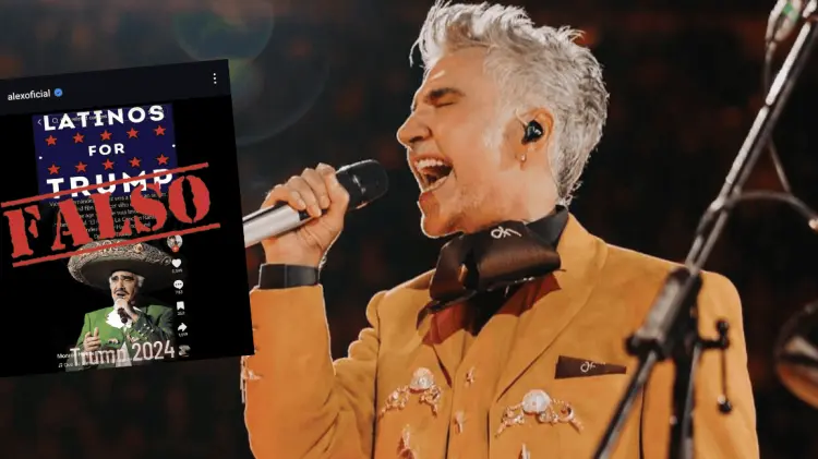 El cantante desmintió que la dinastía Fernández apoye a Trump. (Foto: Instagram)