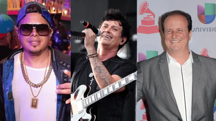 Luny, Saúl Hernández y Julio Reyes Copello. (Especial / EXPRESO)