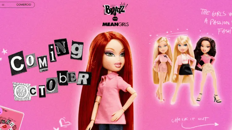 La venta estará disponible en la página web de Bratz y sitios como Amazon. (Captura de pantalla)