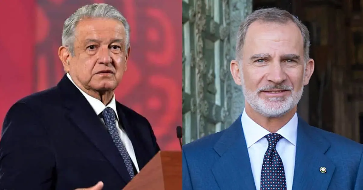 AMLO revela que Sheinbaum lo consultó para no invitar al rey de España