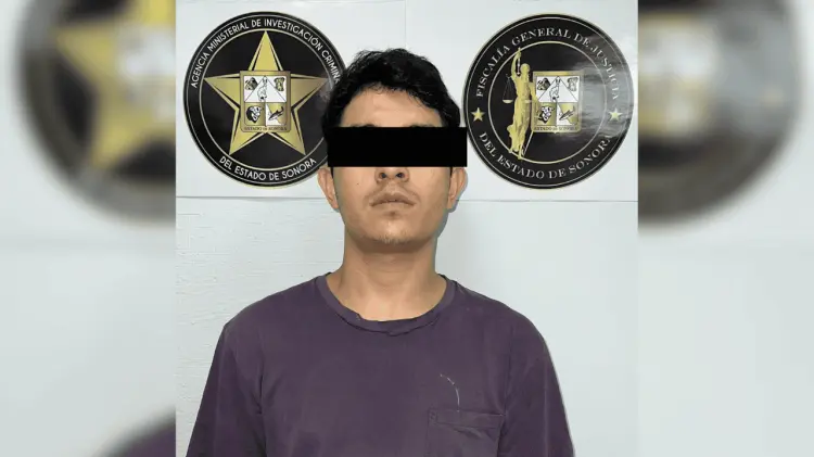 El imputado sostenía una relación de amistad con la víctima. (Foto: FGJE de Sonora)