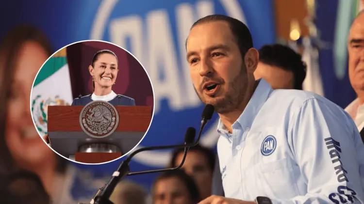 Marko Cortés llama a diferenciarse de su antecesor y trabajar en beneficio de las y los mexicanos.
