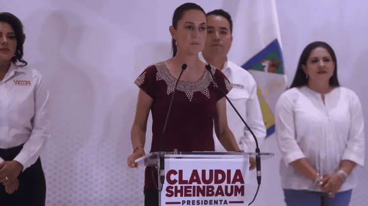 Claudia Sheinbaum se comprometió a continuar el Plan Sonora. (Foto: Ramón Munguía / EXPRESO)