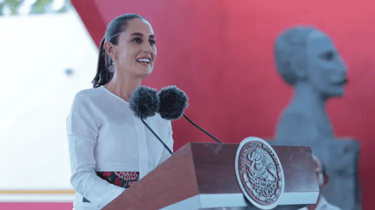 Sheinbaum se reunió con los mandatarios que acudirán a su toma de protesta. (Especial / EXPRESO)