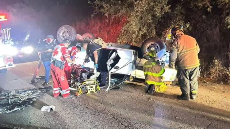 El accidente ocurrió en el ejido Los Picos. (Foto: Especial)