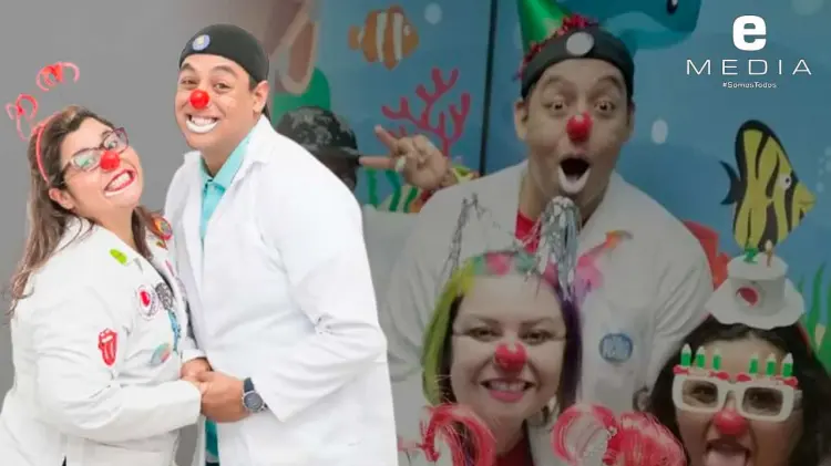 Visitan hospitales, asilos y albergues para hacer pasar un buen rato. (Foto: Especial / EXPRESO)